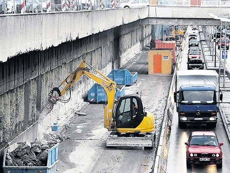 Dauerbaustelle McGraw-Graben: die Sanierungen zwischen 2005 und 2008 kosten 7,65 Millionen Euro Steuergelder.