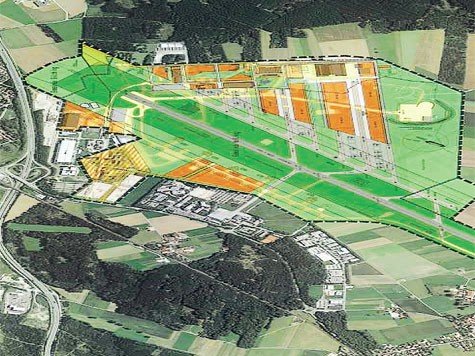Um den Ausbau des Gel&auml;ndes in Oberpfaffenhofen gibt es einen Riesenstreit .
