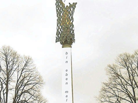 So soll die Engel-Installation aussehen.