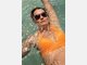 Franziska van Almsick im Bikini, Bademodenkollektion von C&A
