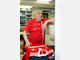 Besuch beim Zeugwart des FC Bayern