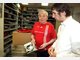 Besuch beim Zeugwart des FC Bayern