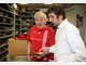 Besuch beim Zeugwart des FC Bayern