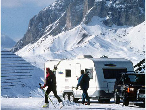 Winter Wohnmobil Reise Winter Wohnmobil Reise