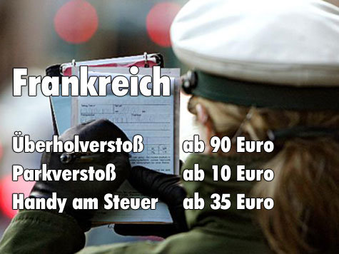 Das kosten Verkehrs&uuml;nden im EU-Ausland