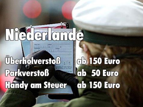 Das kosten Verkehrs&uuml;nden im EU-Ausland