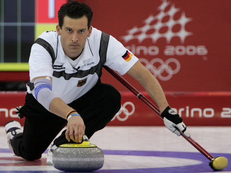 Andy Kapp ist der Routinier bei den deutschen Curling-Herren Andy Kapp ist der Routinier bei den deutschen Curling-Herren