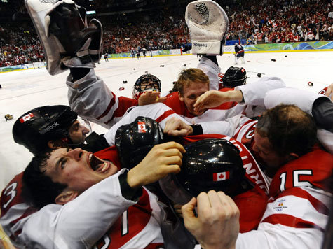 Wunderst&uuml;rmer Sidney Crosby hat Kanadas Super- Cracks zum ersehnten Heim-Gold geschossen