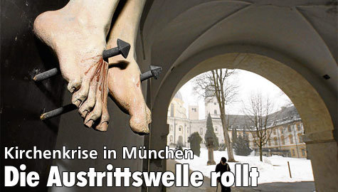 Kirchenkrise in München:Die Austrittswelle rollt