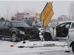 14 Verletzte bei Unfallserie in Niederbayern