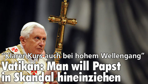 Vatikan: Man will Papst in Skandal hineinziehen