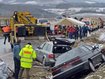 Winter lässt nicht locker - Massenunfälle auf glatten Straßen
