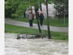 Hochwasser in Bad Tölz