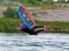 Wakeboarden in der Wassersportanlage in Aschheim