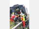 A93: Schwerer Lkw-Unfall