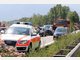 A93: Schwerer Lkw-Unfall