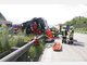 A93: Schwerer Lkw-Unfall