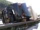 A93: Schwerer Lkw-Unfall