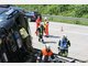 A93: Schwerer Lkw-Unfall
