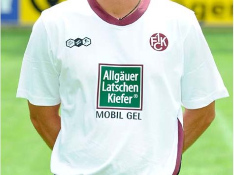 Der 1. FC Kaiserslautern wirbt für "Allgäuer Latschenkiefer" Der 1. FC Kaiserslautern wirbt für "Allgäuer Latschenkiefer"