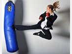 Kickbox-Weltmeisterin Christine Theiss: Schön, klug und knallhart