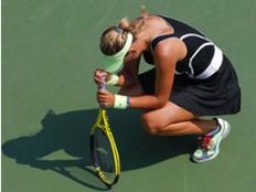 Asarenka erstes Hitzeopfer in New York