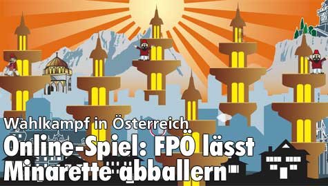 Minarett-Abschießspiel empört Österreich