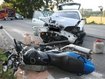 Unfall auf der B471: Motorradfahrer schwer verletzt - Stau zwischen Lustheim und Dachau