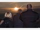 Partielle Sonnenfinsternis hinter Wolken