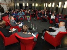 Demond Greene zu Besuch in der Uni