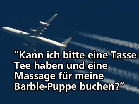 Die d&uuml;mmsten Fragen von Flugg&auml;sten