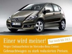 Mercedes-Benz Center: Gebrauchtwagen zu stark reduzierten Preisen 