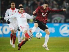 Hannover 96 gewinnt gegen 1. FC Nürnberg