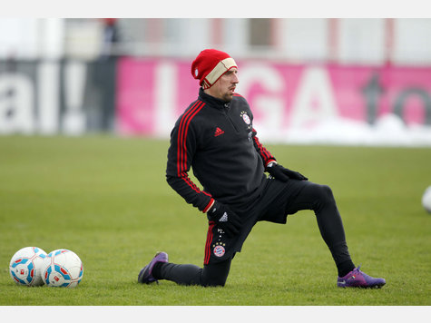 Eistraining beim FC Bayern