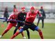 Eistraining beim FC Bayern