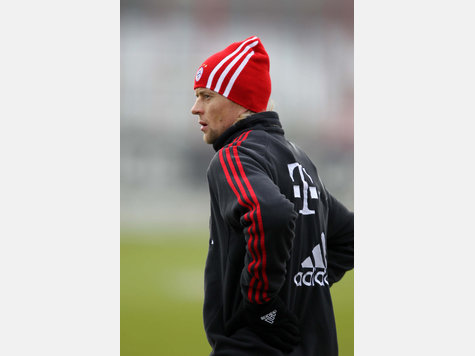 Eistraining beim FC Bayern