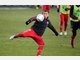 Eistraining beim FC Bayern