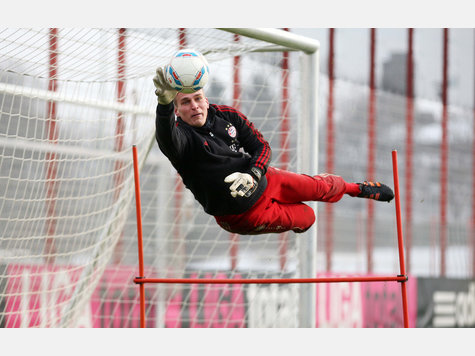 Eistraining beim FC Bayern