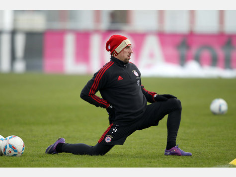 Eistraining beim FC Bayern