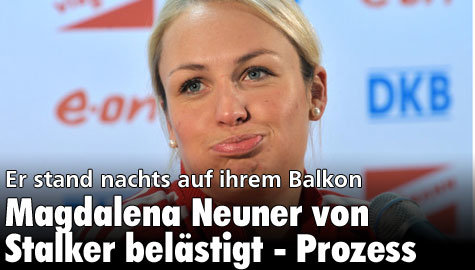 Magdalena Neuner: Ein Stalker auf dem Balkon