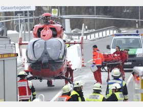 Unfall B318