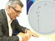 Kranker Rudi Assauer bei "37 Grad" im ZDF: Hier zeichnet er eine Uhr Kranker Rudi Assauer bei "37 Grad" im ZDF: Hier zeichnet er eine Uhr