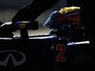 Mark Webber im Neuwagen hinter Michael Schumacher