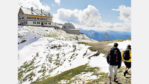 Rotwand, Wank und Jochberg: Drei Gipfel, die Sie auch bei Schnee erwandern können