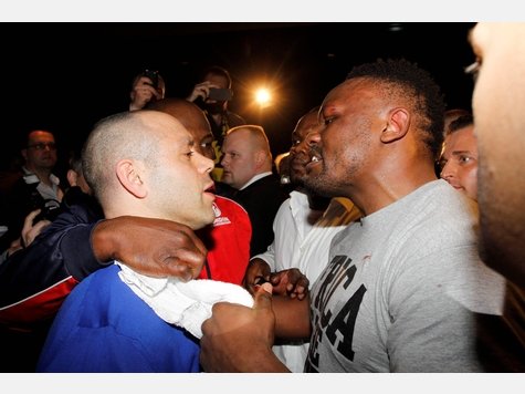Eklat nach Niederlage: Chisora pr&uuml;gelt sich mit Haye