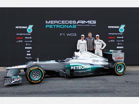 26 Tage vor dem Saisonauftakt hat der deutsche Werksrennstall MercedesAMG als letztes der Top-Teams seinen neuen Formel-1-Rennwagen vorgestellt.