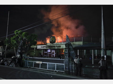 Bali Gef&auml;ngnis Revolte
