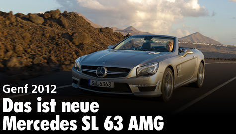 Genf 2012: Der neue Mercedes-Benz SL 63 AMG
