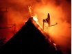 Großeinsatz in Füssen: Einfamilienhaus steht in Flammen