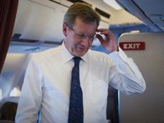 Ex-Präsident Christian Wulff im Krankenhaus